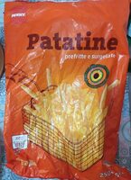 Patatine prefritte e surgelate