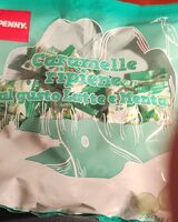 Caramelle ripiene latte e menta