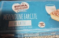 Merendine farcite al latte