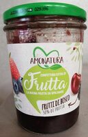 Amonatura confettura ai frutti di bosco con 50% di frutta