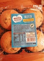 Muffin con gocce di cioccolato