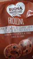 Frollini farina integrale di grano saraceno e gocce di cioc
