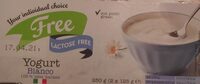 Yogurt bianco lactose free