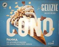 Gelizie cono gelato alla panna