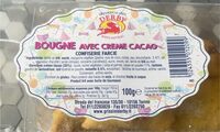 Bougne avec creme cacao