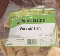 Schiacciatine au romarin