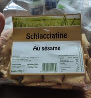 Schiacciatine au sésame