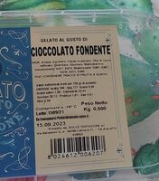 Gelato al cioccolato fondente