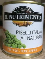 Petit pois à l'eau