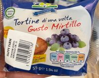 Tortine di una volta mirtillo
