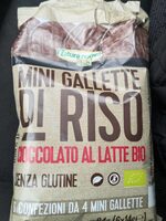 Mini Gallette Riso con Cioccolato al latte