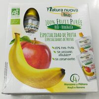 Fruit puree manzana y platano