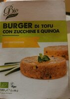 Burger di tofu con zucchine e quinoa