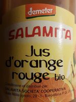 Jus d'orange rouge