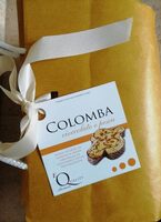 Colomba cioccolato e pesca.