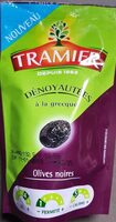 Olives noires à la grecque denoyautees