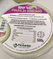 Polpa di avocado