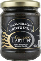Salsa nera con tartufo estivo