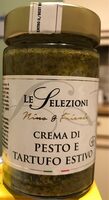 Crema di pesto e tartufo estivo