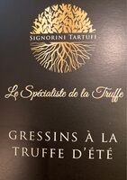 Gressins à la truffe d'été