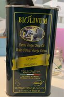 Biolivum olio evo biologico lattina