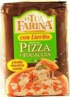 Pizza e focaccia con lievito