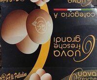 Uova fresche grandi