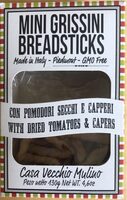 Mini grissini breadsticks
