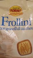 Frollini con granella di zucchero