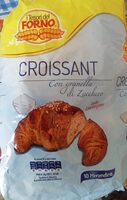 Croissant con granella di zucchero