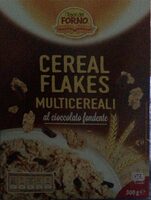 Cereal flakes multicereali al cioccolato fondente