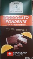 Cioccolato fondente con scorza di arancia