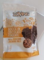 Gocce di cioccolato fondente