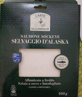 Salmone Sockeye Selvaggio D'alaska