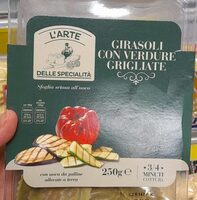 Girasoli con verdure grigliate