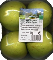 Manzanas Variedad Golden Delicious