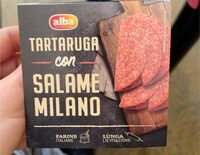 Tartaruga con salame milano