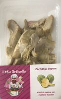 Spicchi di carciofo al vapore