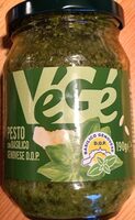 Pesto con basilico genovese DOP