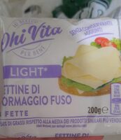 Fettine di formaggio fuso