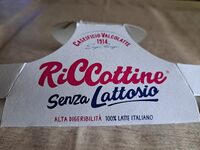 Ricccottine senza lattosio