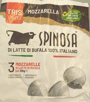 Tris Mozzarella di latte di bufala