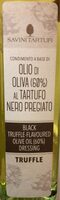Olio di oliva al tartufo nero pregiato
