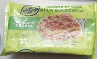Lasagne di soia alla bolognese