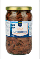 Filetti di acciughe in olio di semi di girasole