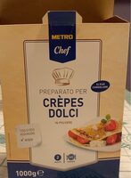 Crèpes dolci