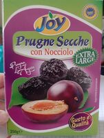 Prugne secche con nocciolo