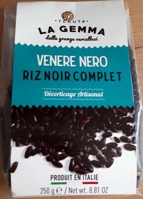 Venere nero riz noir complet by Tenuta La Gemma