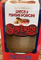 Tortelloni con speck e funghi porcini