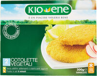 Cotolette vegetali surgelate